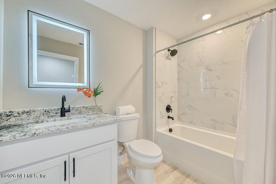 Furnished interior view inside a new home in , Jacksonville (Image 12).