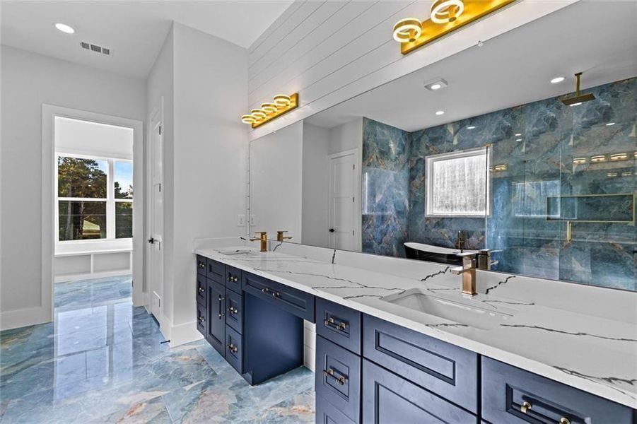 Furnished interior view inside a new home in , Loganville (Image 16).