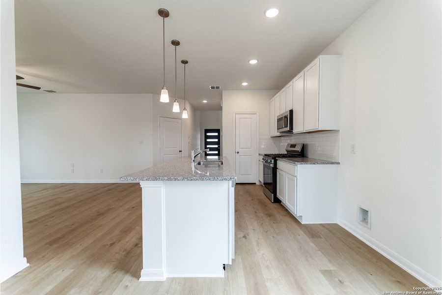 Furnished interior view inside a new home in Willow View, Converse (Image 8).