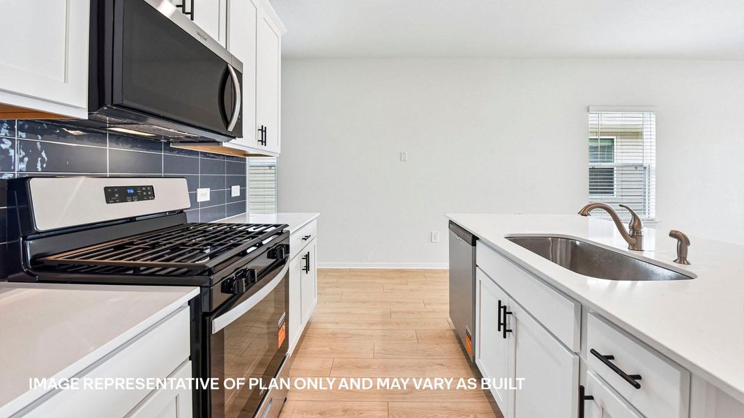 Furnished interior view inside a new home in Carillon, Manor (Image 8).