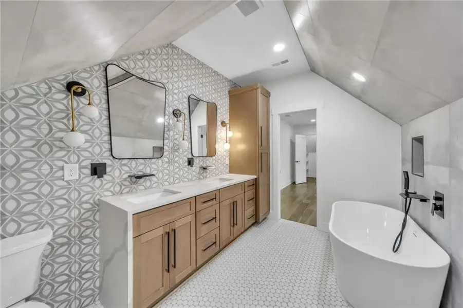 Furnished interior view inside a new home in , College Park (Image 33).