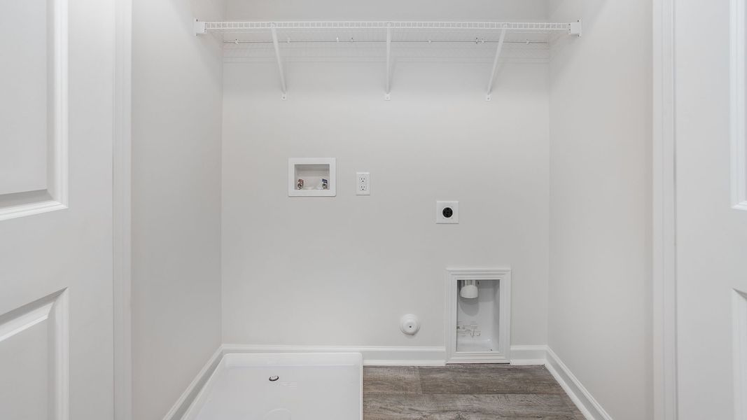 Spacious, unfurnished interior of a new home in The Gables at Edinborough Townes, Gibsonville (Image 20).