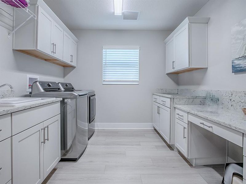 Furnished interior view inside a new home in , The Villages (Image 9). Furnished interior view inside a new home in , The Villages (Image 9).