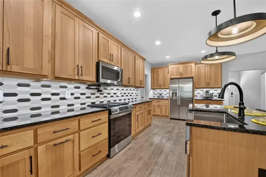 Furnished interior view inside a new home in , Ellijay (Image 13).