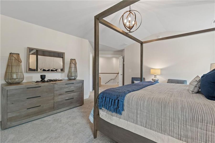 Furnished interior view inside a new home in Copperfield, Locust Grove (Image 15).