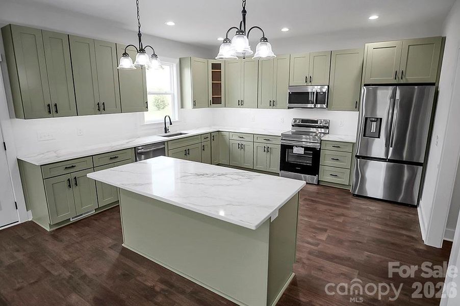 Furnished interior view inside a new home in , Shelby (Image 8).