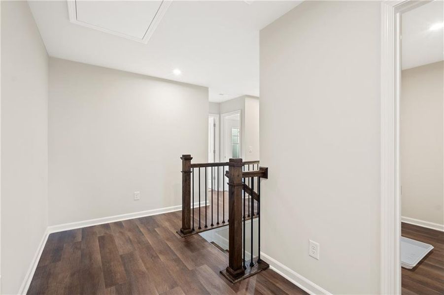 Spacious, unfurnished interior of a new home in The Village at Shallowford, Kennesaw (Image 17).
