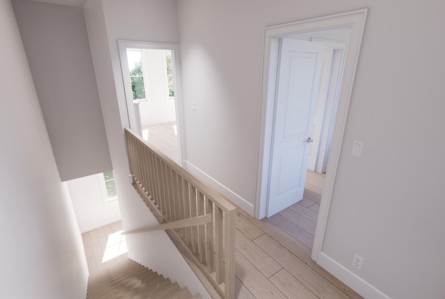 Furnished interior view inside a new home in , North Charleston (Image 15).
