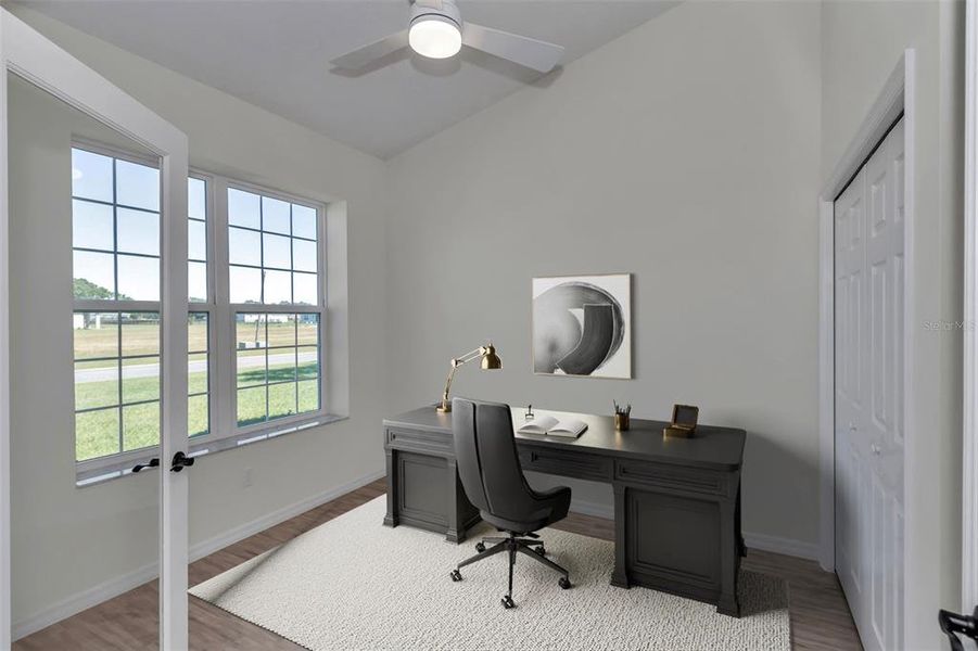 Furnished interior view inside a new home in , Ocala (Image 6).