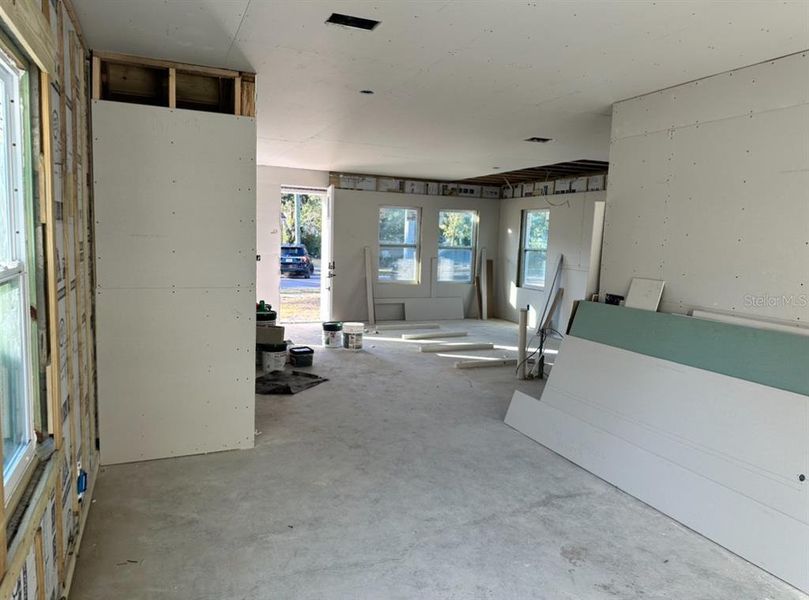 In-progress construction of a new home in , St. Petersburg, FL (Image 18).