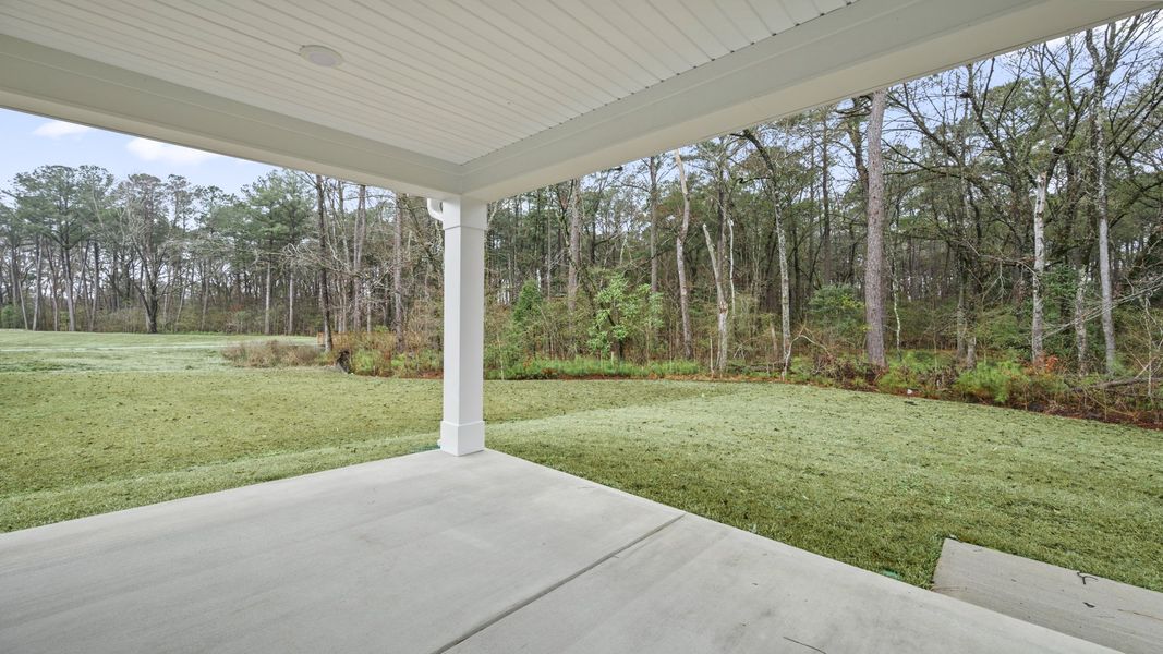 Representative furnished interior of a home built from the Colleton by DRB Homes in Creekside at Andrews, Summerville (Image 9).