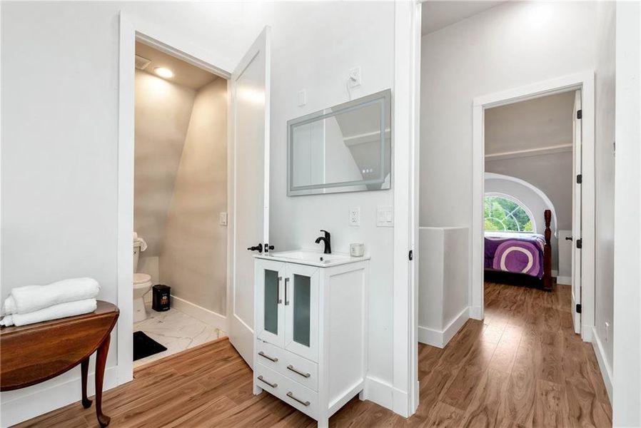 Furnished interior view inside a new home in , Auburn (Image 5).