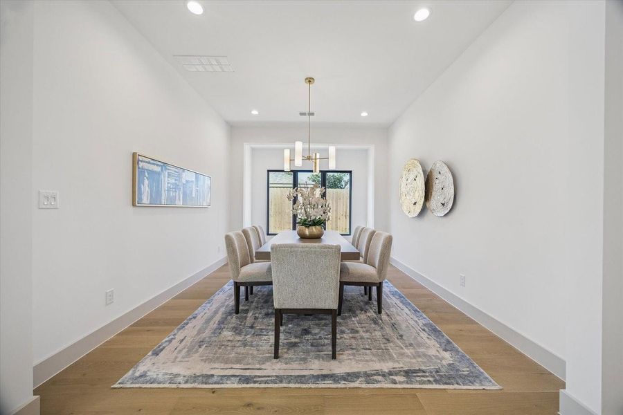 Furnished interior view inside a new home in , Houston (Image 19). Furnished interior view inside a new home in , Houston (Image 19).