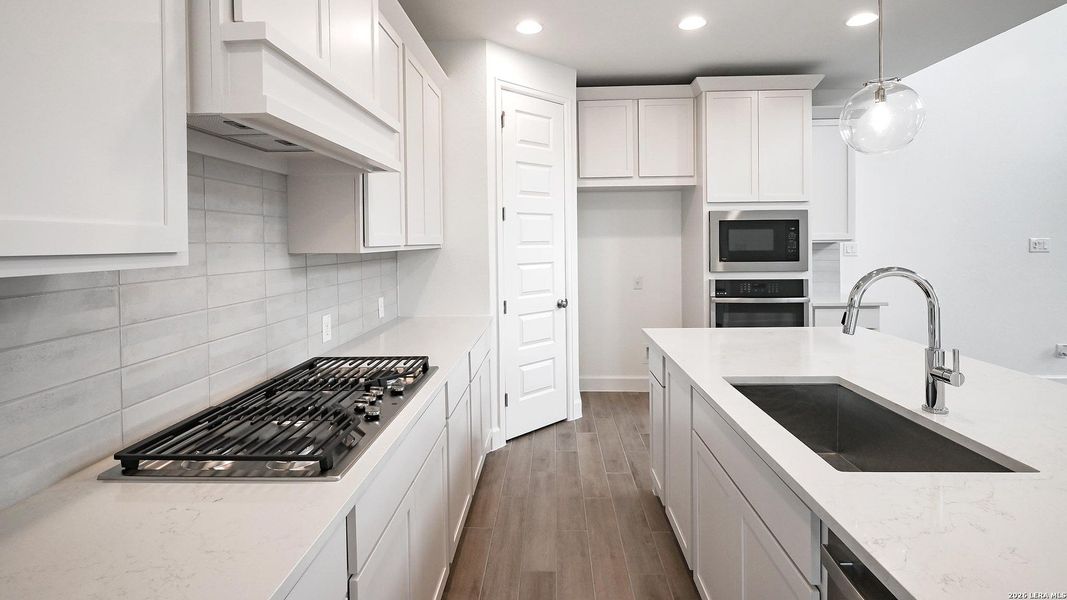 Furnished interior view inside a new home in The Parklands, Schertz (Image 9).