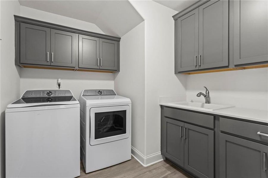 Furnished interior view inside a new home in , Hiram (Image 26).