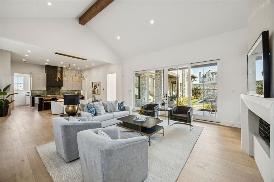 Furnished interior view inside a new home in , Westlake (Image 29). Furnished interior view inside a new home in , Westlake (Image 29).