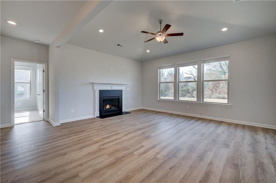 Spacious, unfurnished interior of a new home in Cambria at Traditions, Hampton (Image 25).