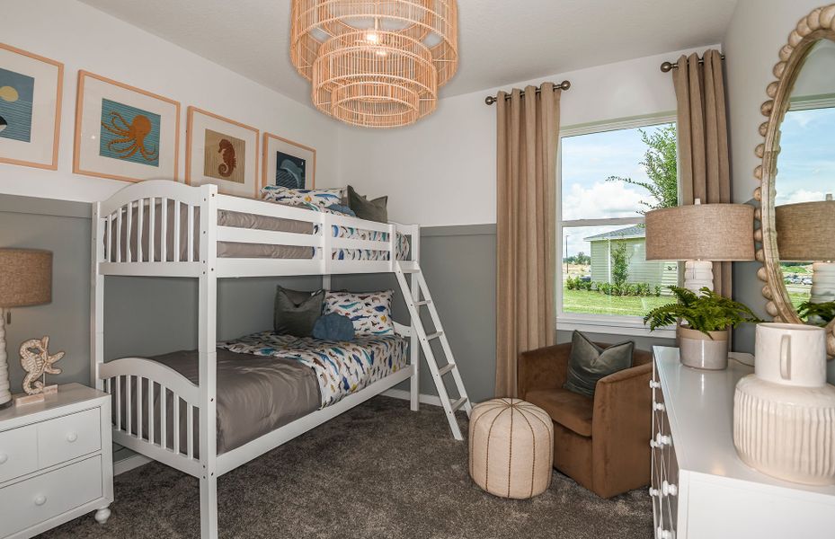 Furnished interior view inside a new home in Marion Ranch, Ocala (Image 12).