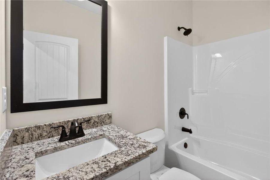 Furnished interior view inside a new home in , Cedartown (Image 8).