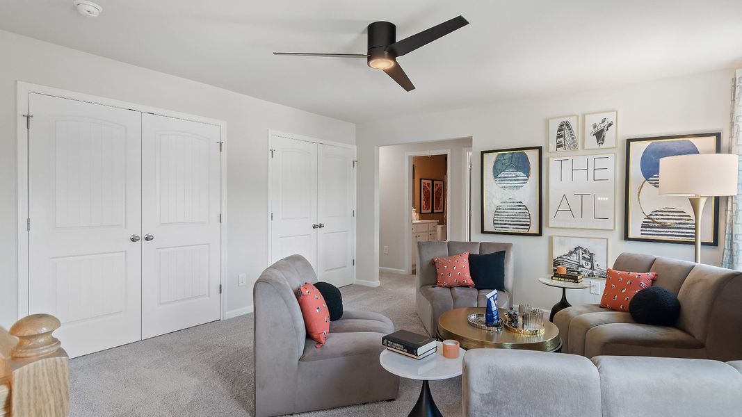 Furnished interior view inside a new home in Chapel Hill, Newnan (Image 21).
