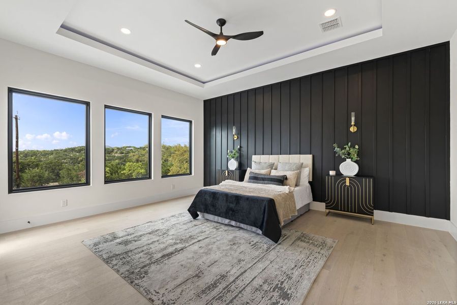 Furnished interior view inside a new home in , San Antonio (Image 29). Furnished interior view inside a new home in , San Antonio (Image 29).