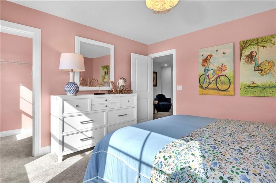 Furnished interior view inside a new home in Riverside Ridge, Lawrenceville (Image 18).