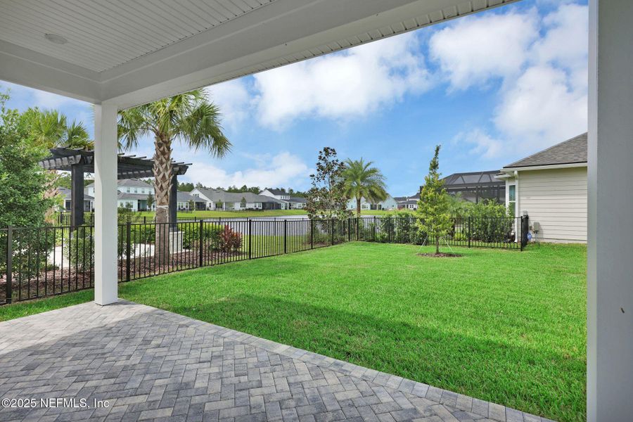 Exterior details and patio area of a home in Seabrook Village at Seabrook, Ponte Vedra (Image 30).