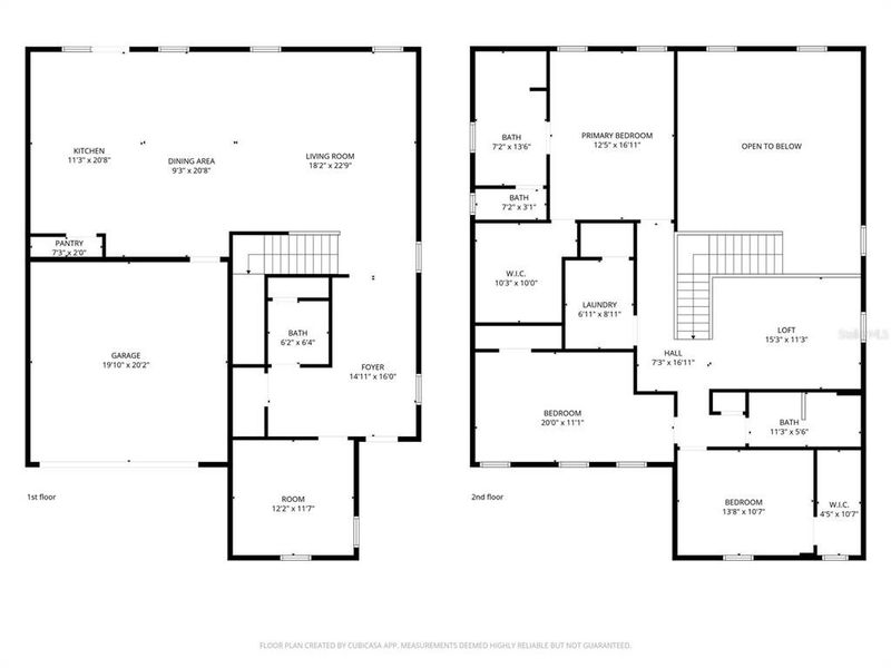 2D floor plan layout of this home in , Kissimmee, FL (Image 7).