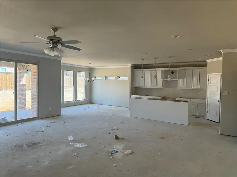 In-progress construction of a new home in , Cleburne, TX (Image 7).