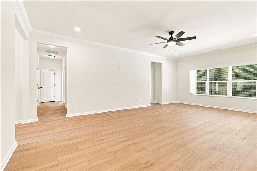 Spacious, unfurnished interior of a new home in , Rydal (Image 19).