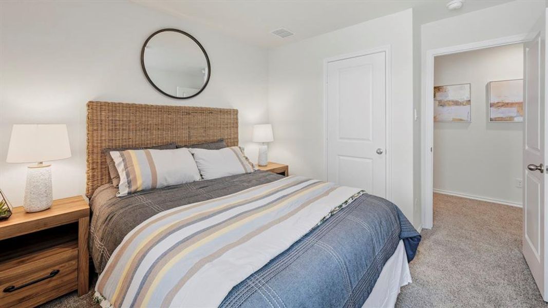 Furnished interior view inside a new home in Arbor Trails South, Princeton (Image 9).