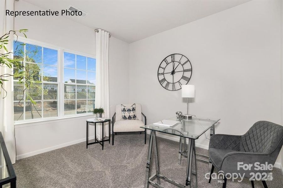 Furnished interior view inside a new home in Laurelbrook, Sherrills Ford (Image 8).