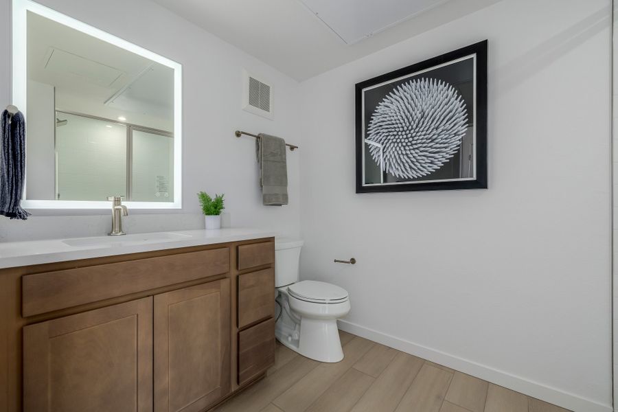 Furnished interior view inside a new home in The Scene at Sloan's Lake, Denver (Image 16).