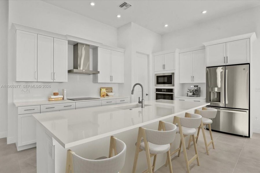 Furnished interior view inside a new home in , Port St. Lucie (Image 15).