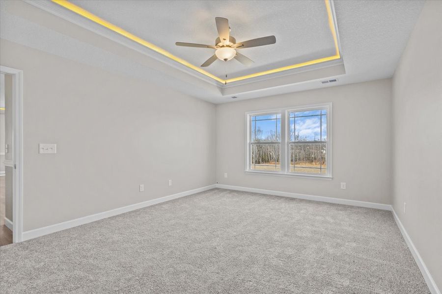 Representative unfurnished interior of a home built from the Brentwood by Enchanted Homes in Lonesome Dove, San Antonio (Image 15).
