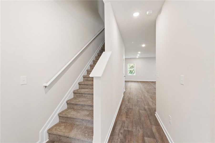Spacious, unfurnished interior of a new home in Carolina, Palmetto (Image 16). Spacious, unfurnished interior of a new home in Carolina, Palmetto (Image 16).