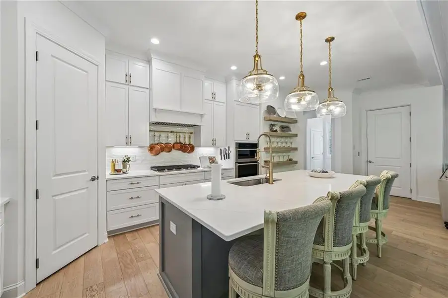 Furnished interior view inside a new home in Lakeside at River Green, Canton (Image 35).
