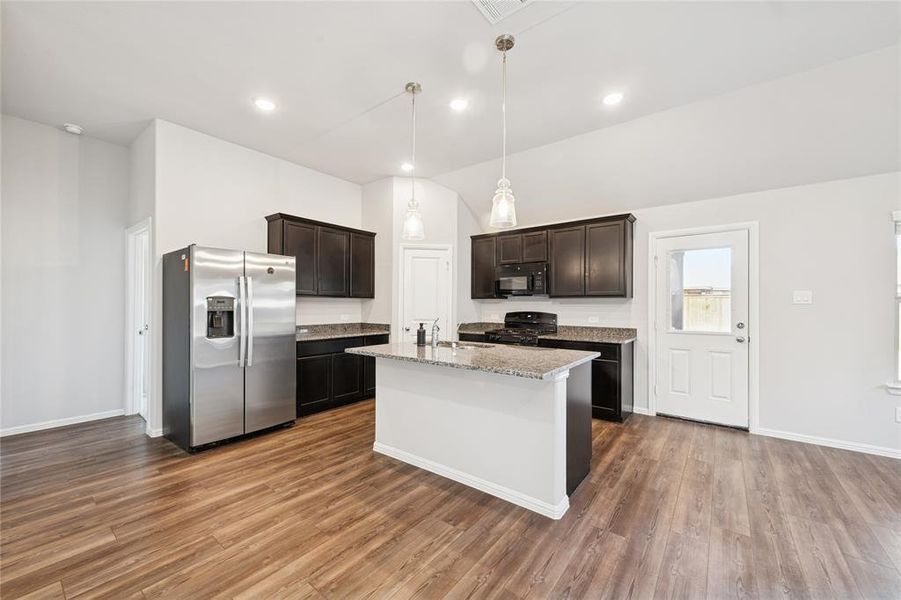 Furnished interior view inside a new home in Light Farms - Sweetwater, Celina (Image 7).