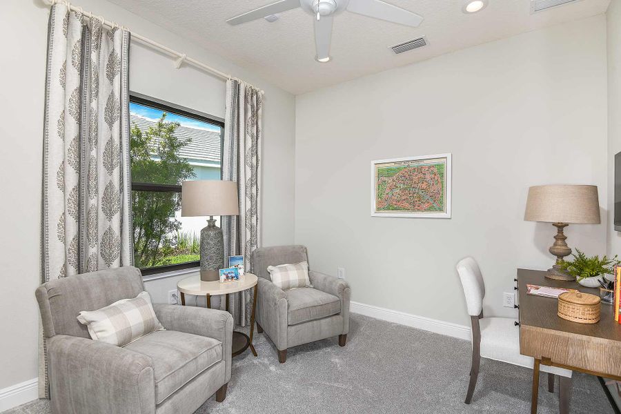 Representative furnished interior of a home built from the Dream 2 by Neal Communities in Grand Park, Sarasota (Image 9).
