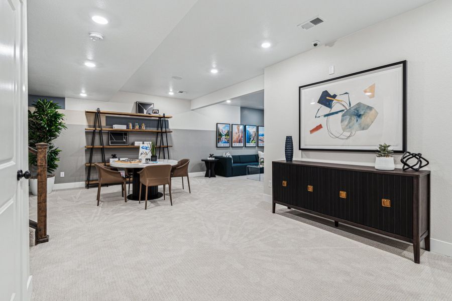 Representative furnished interior of a home built from the Maroon Bells by Taylor Morrison in Sugar Creek City Collection, Loveland (Image 20).