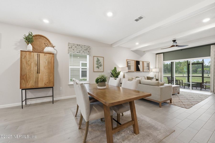 Furnished interior view inside a new home in St Augustine Lakes: St Augustine Lakes 40S, St. Augustine (Image 13).