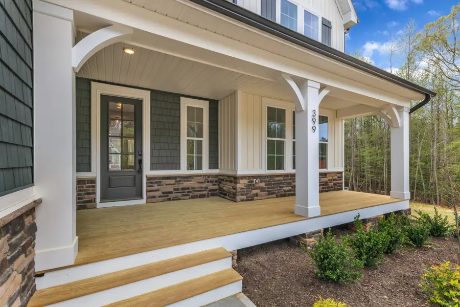 Representative exterior details of a home built from the The Chandler by RobuckHomes in Baylee Ridge, Selma (Image 56). Representative exterior details of a home built from the The Chandler by RobuckHomes in Baylee Ridge, Selma (Image 56).