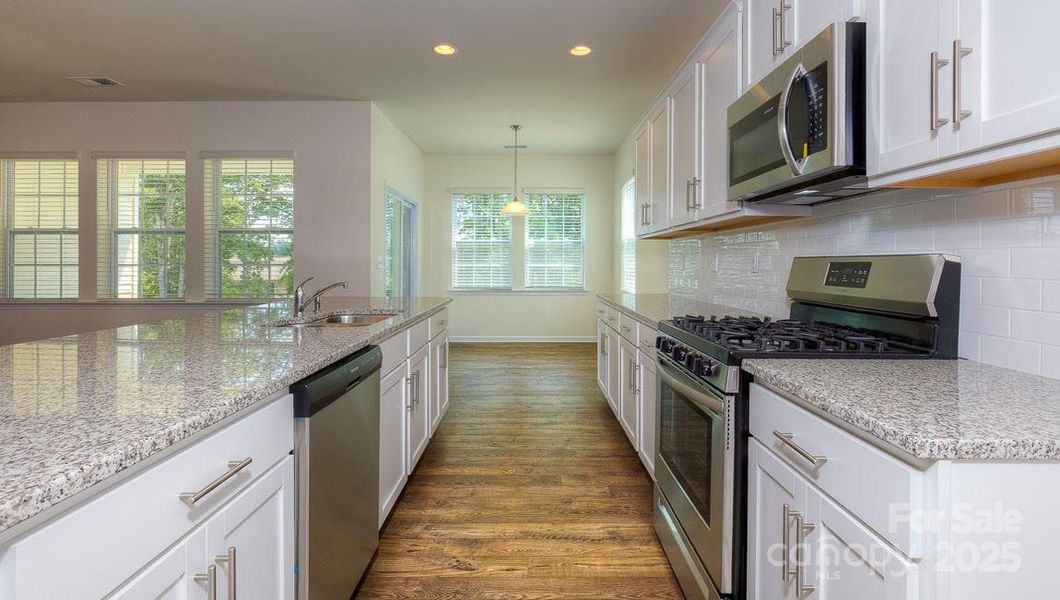 Furnished interior view inside a new home in Sonoma Hills, Charlotte (Image 9). Furnished interior view inside a new home in Sonoma Hills, Charlotte (Image 9).