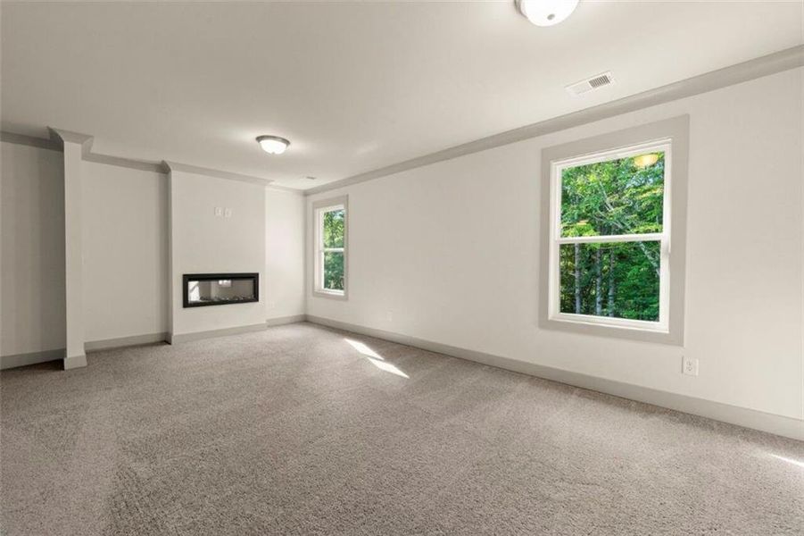 Spacious, unfurnished interior of a new home in Steeplechase, Hoschton (Image 18).