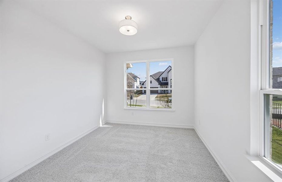 Secondary bedroom on first level Secondary bedroom on first level