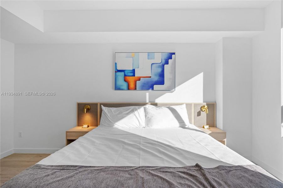 Furnished interior view inside a new home in , Miami (Image 5). Furnished interior view inside a new home in , Miami (Image 5).