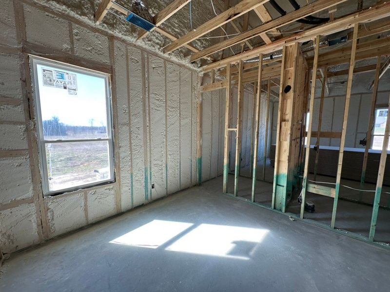 In-progress construction of a new home in Fannin Ranch, Leonard, TX (Image 14).