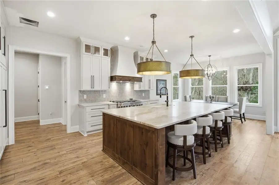 Furnished interior view inside a new home in , Dawsonville (Image 14).
