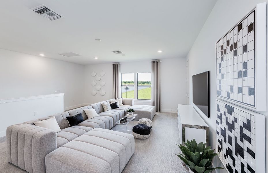 Furnished interior view inside a new home in SeaFlower, Bradenton (Image 7).