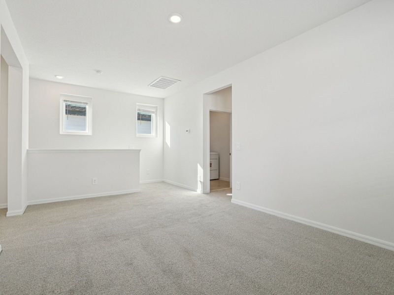 Spacious, unfurnished interior of a new home in The Meadow at Crossprairie Bungalows, St. Cloud (Image 10). Spacious, unfurnished interior of a new home in The Meadow at Crossprairie Bungalows, St. Cloud (Image 10).